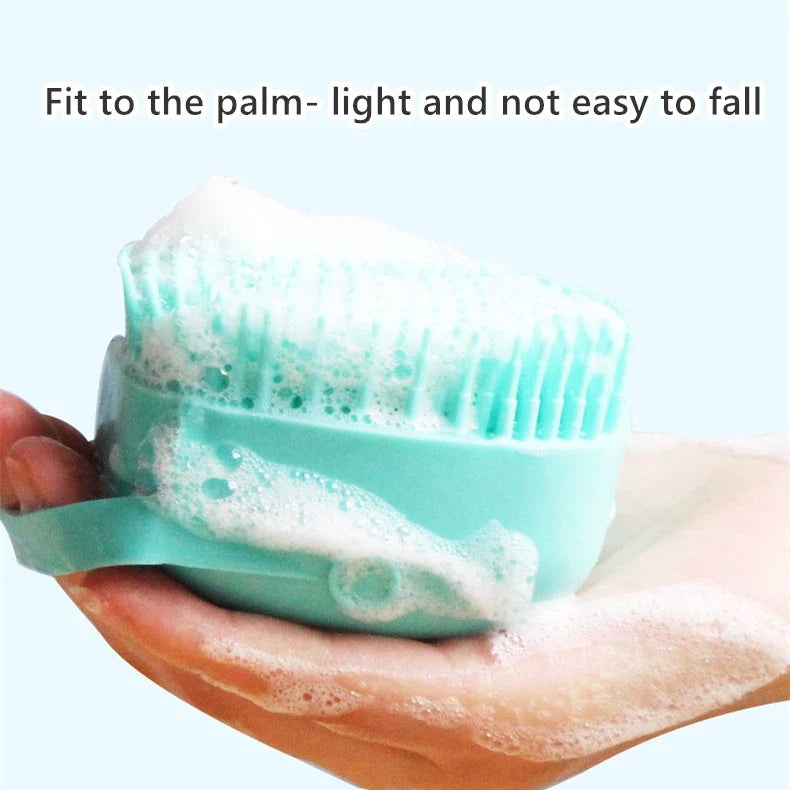 Soft Silicone Pet Shampoo Dispenser Brush