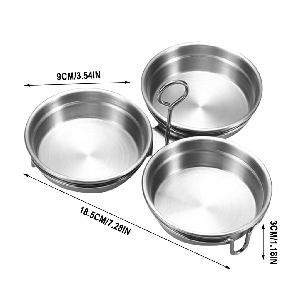 3-in-1 Stainless Steel Egg Steamer