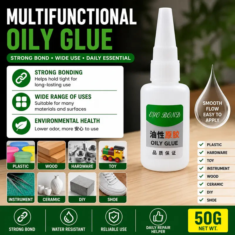 Super Strong Oily Glue