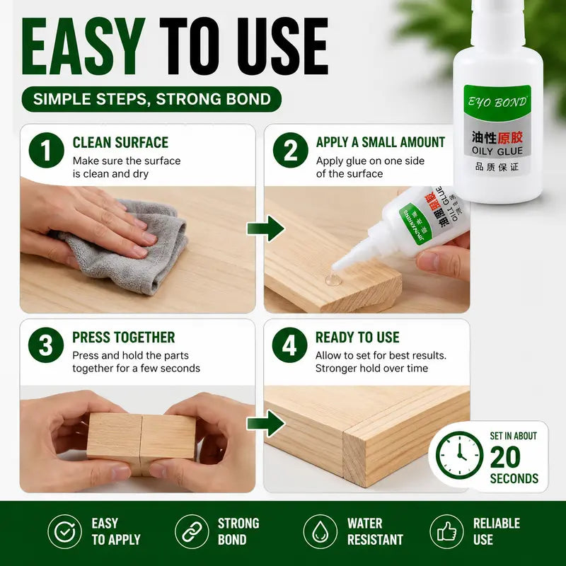 Super Strong Oily Glue