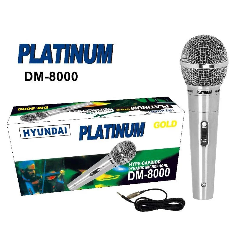 Hyundai Platinum DM-8000 Dynamic Microphone