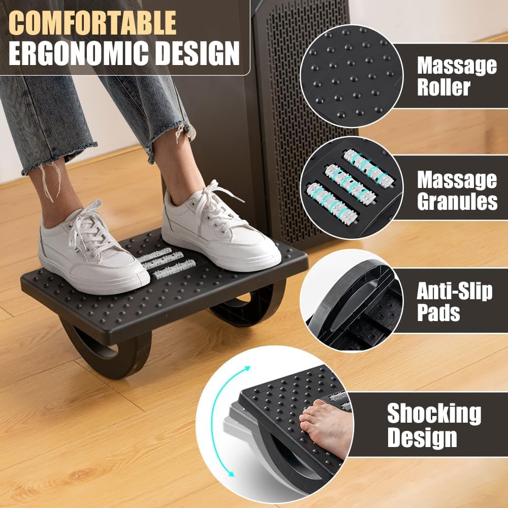 Ergonomic Foot Rest Stool