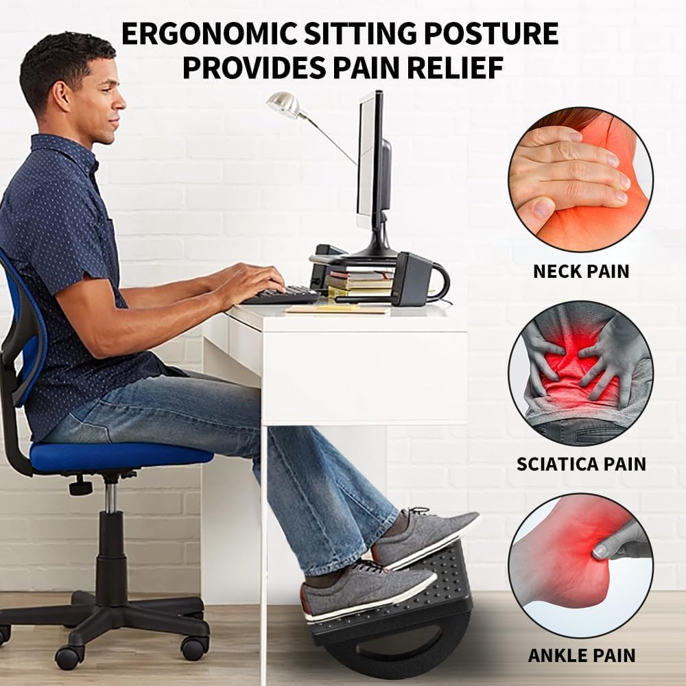 Ergonomic Foot Rest Stool