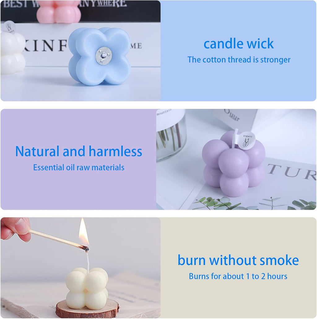 Mini Bubble Cube Scented Candle