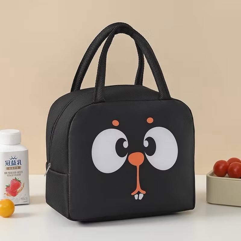 Cute Cartoon Animal Insulated Lunch Bag