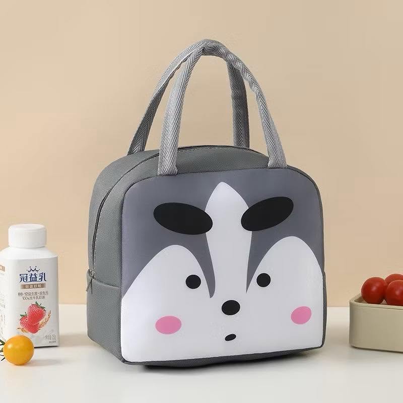 Cute Cartoon Animal Insulated Lunch Bag