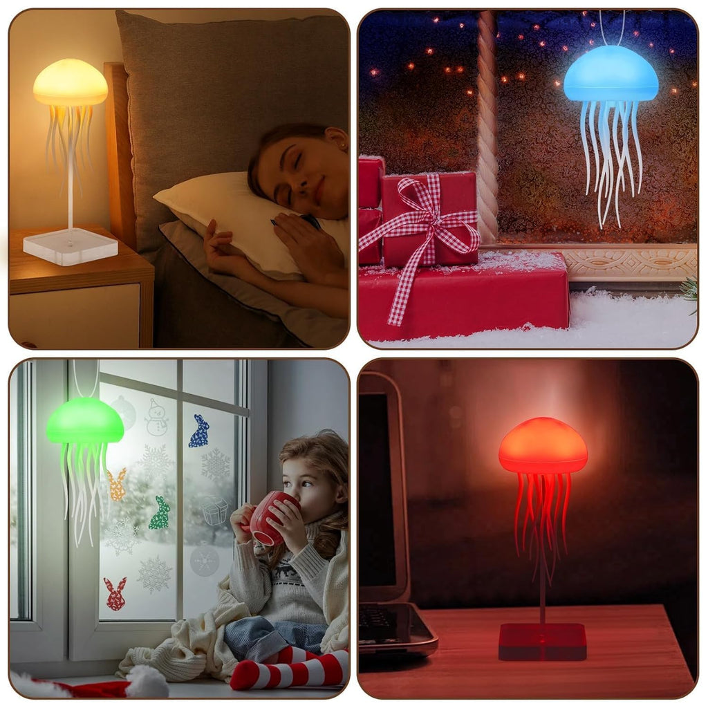 Jellyfish LED Night Light with Dancing Legs