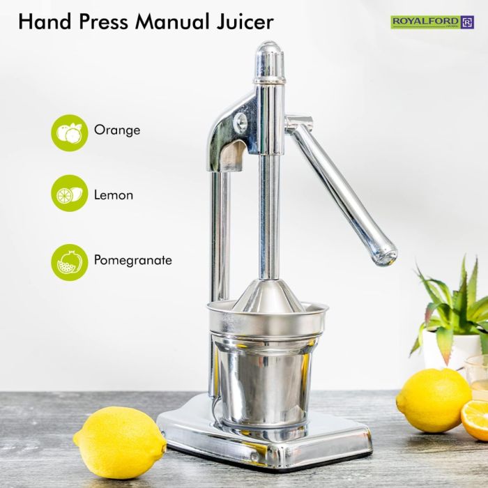 Hand Press Stainless Steel Manual Juicer