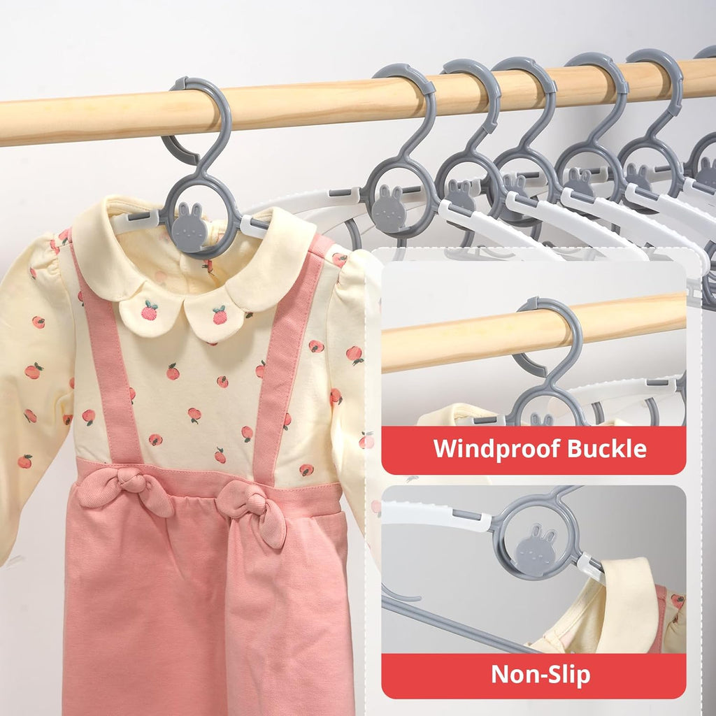 Stackable Adjustable Kids Clothes Hanger