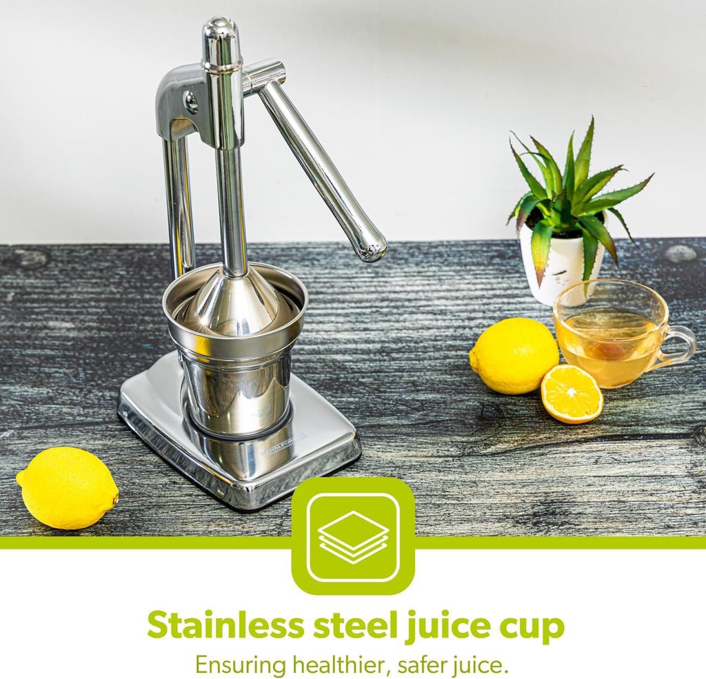 Hand Press Stainless Steel Manual Juicer