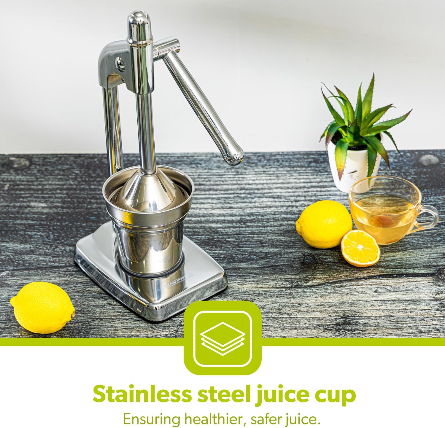 Hand Press Stainless Steel Manual Juicer