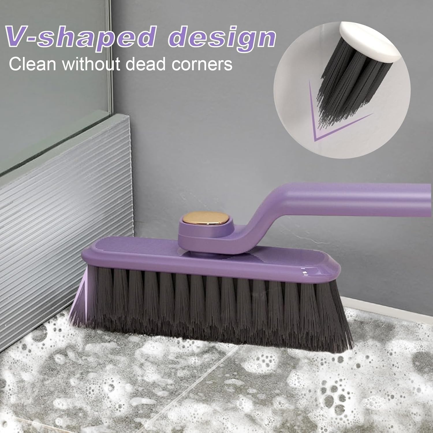 360° Multifunctional Cleaning Brush with Spatula (All-in-One Cleaner)