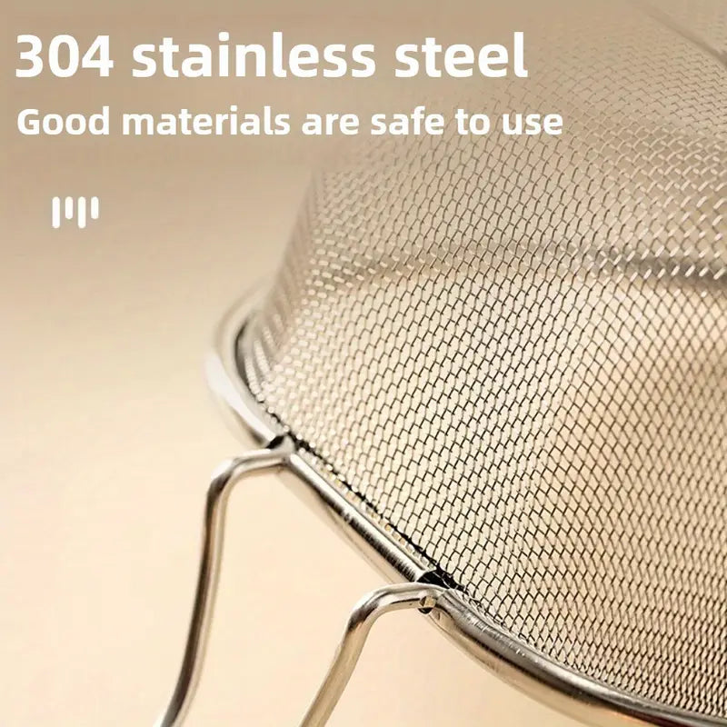18cm Stainless Steel Frying Mesh Basket Strainer