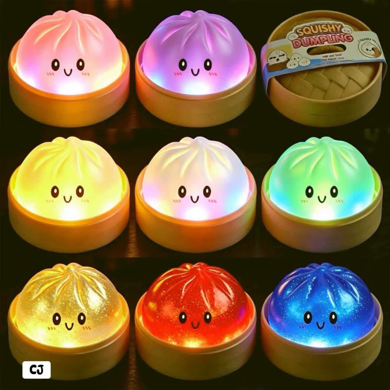 8.5cm Squishy Mystery Dumpling Toy