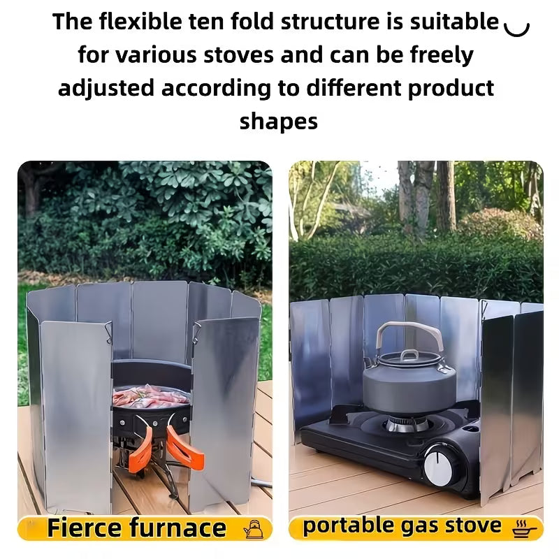 Foldable Aluminum Wind Deflector