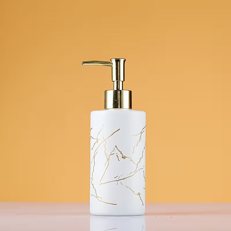 Marble Pattern Soap Dispenser 320ml