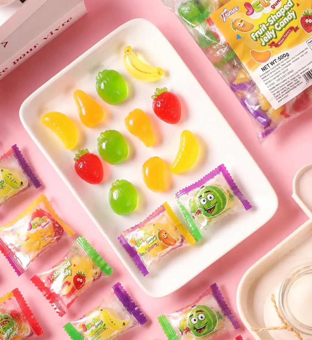 Trimee Fruit-Shaped Jelly Candy 500g