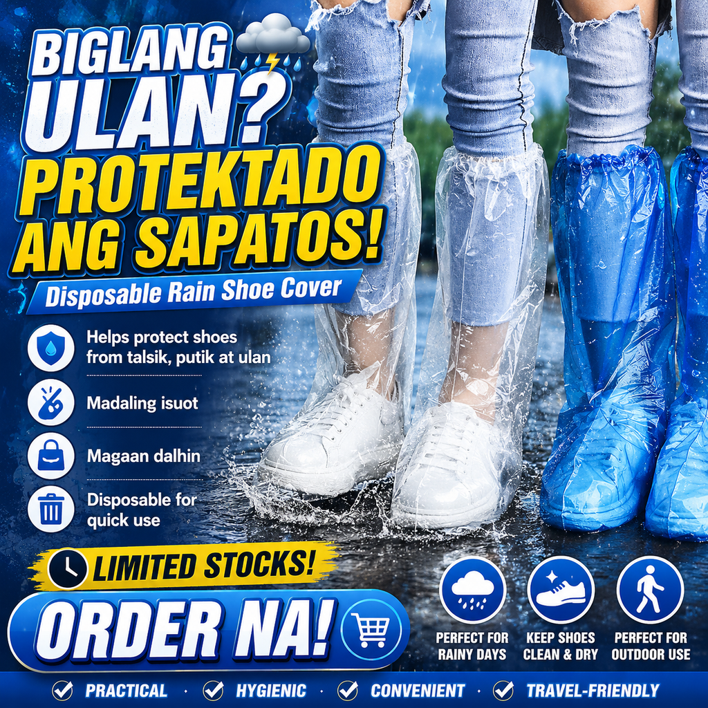Disposable Rain Shoe Cover