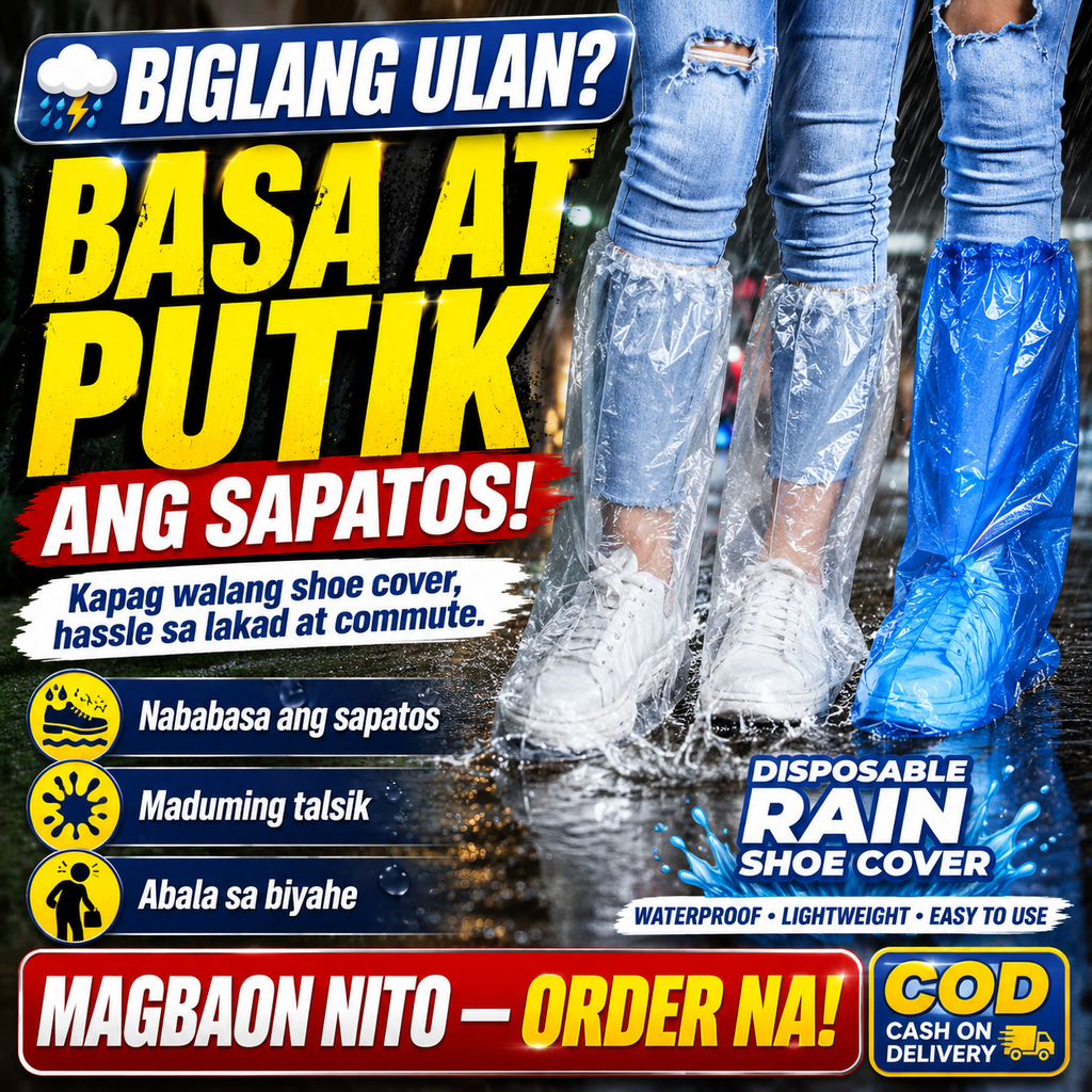 Disposable Rain Shoe Cover