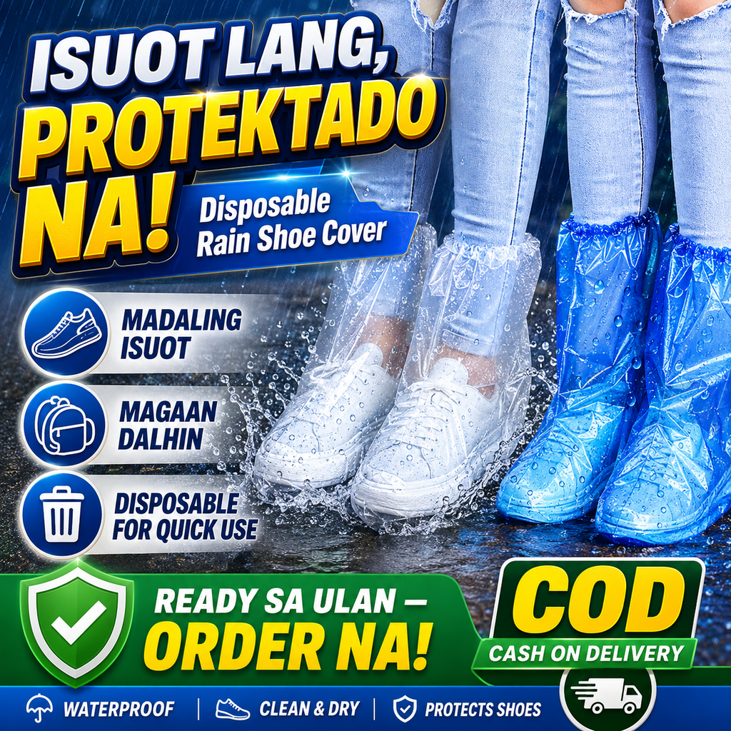 Disposable Rain Shoe Cover