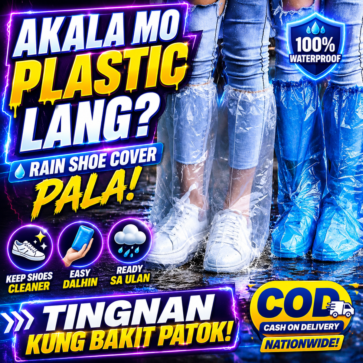 Disposable Rain Shoe Cover
