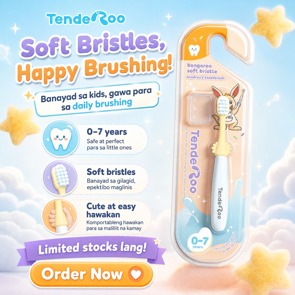 Tenderoo Age 0-7 Soft Bristles Toothbrush