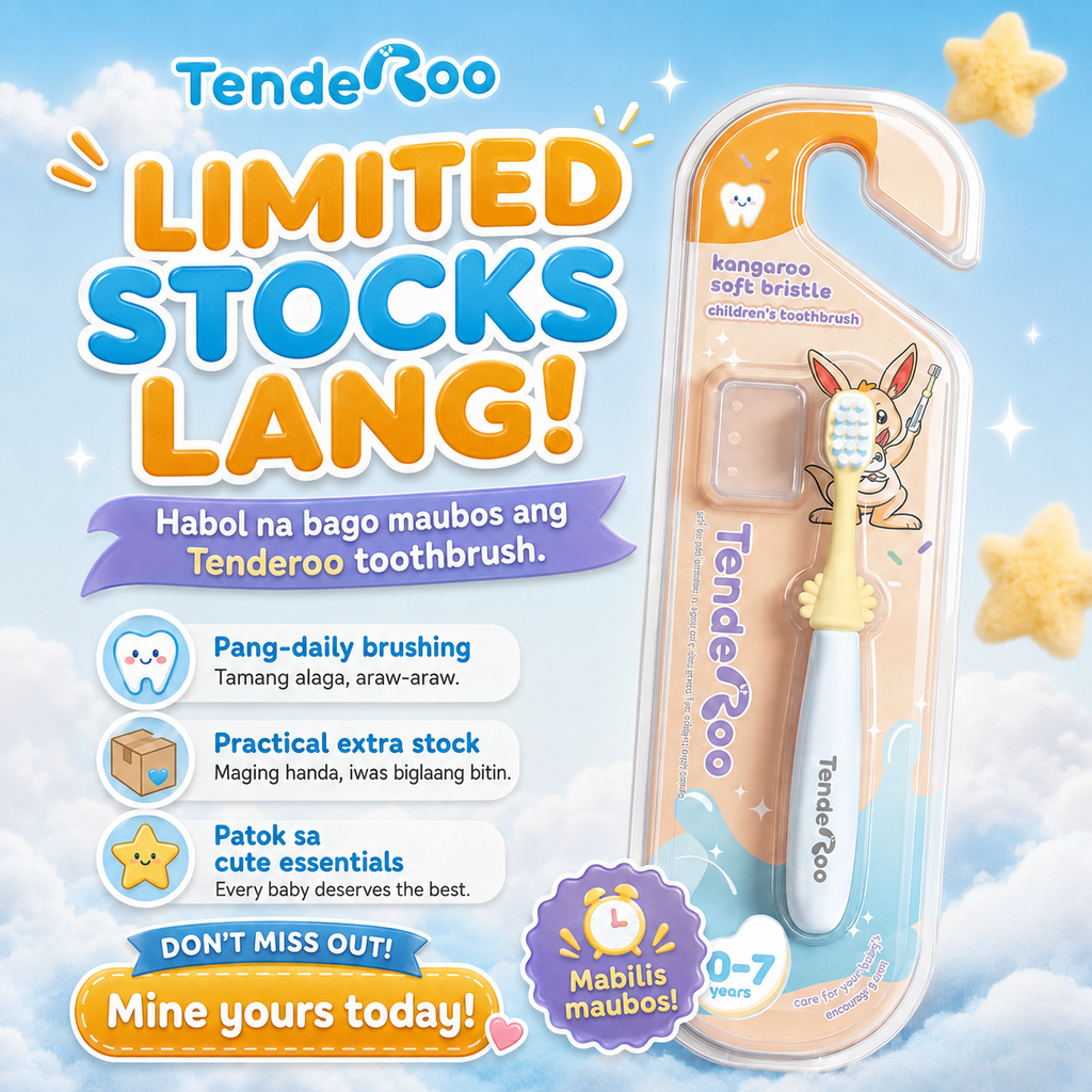 Tenderoo Age 0-7 Soft Bristles Toothbrush