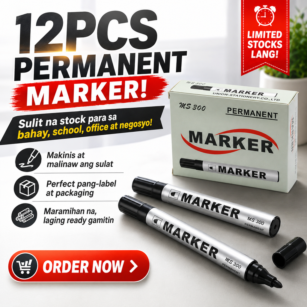 12PCS Permanent Marker