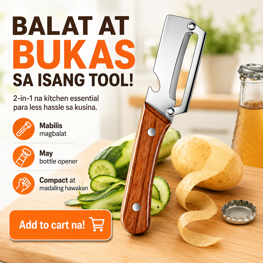 Multi-functional Vegetable Peeler with Bottle Opener