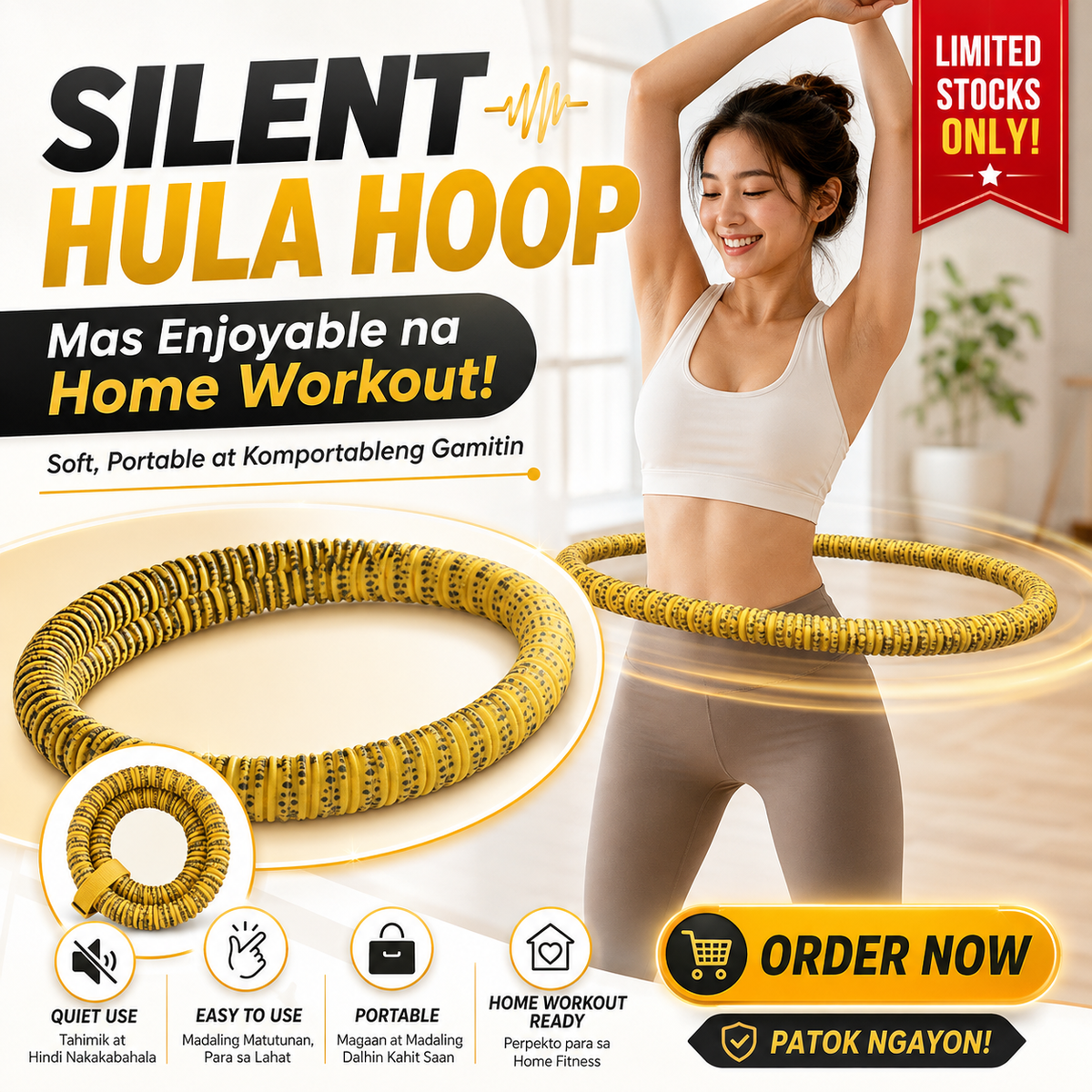 Soft Weighted Hula Hoop