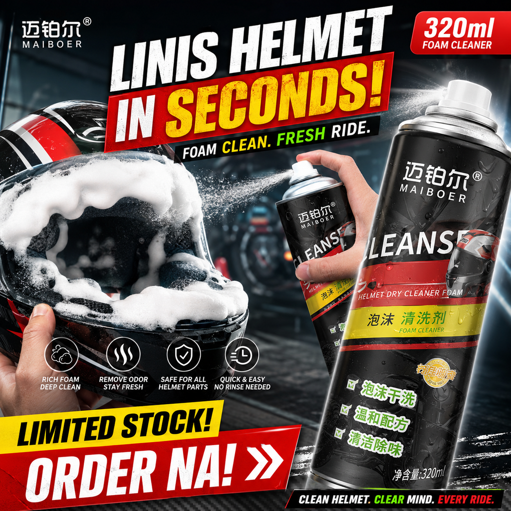 Helmet Cleaner Foam 320ml