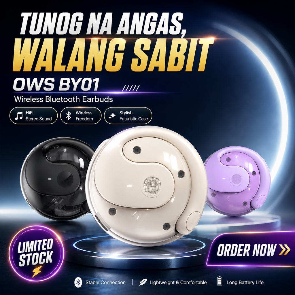 OWS BY01 Wireless Bluetooth Earbuds