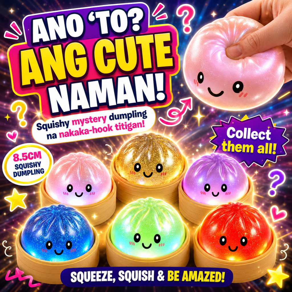 8.5cm Squishy Mystery Dumpling Toy