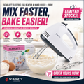 Scarlett Electric 7-Speed Hand Mixer