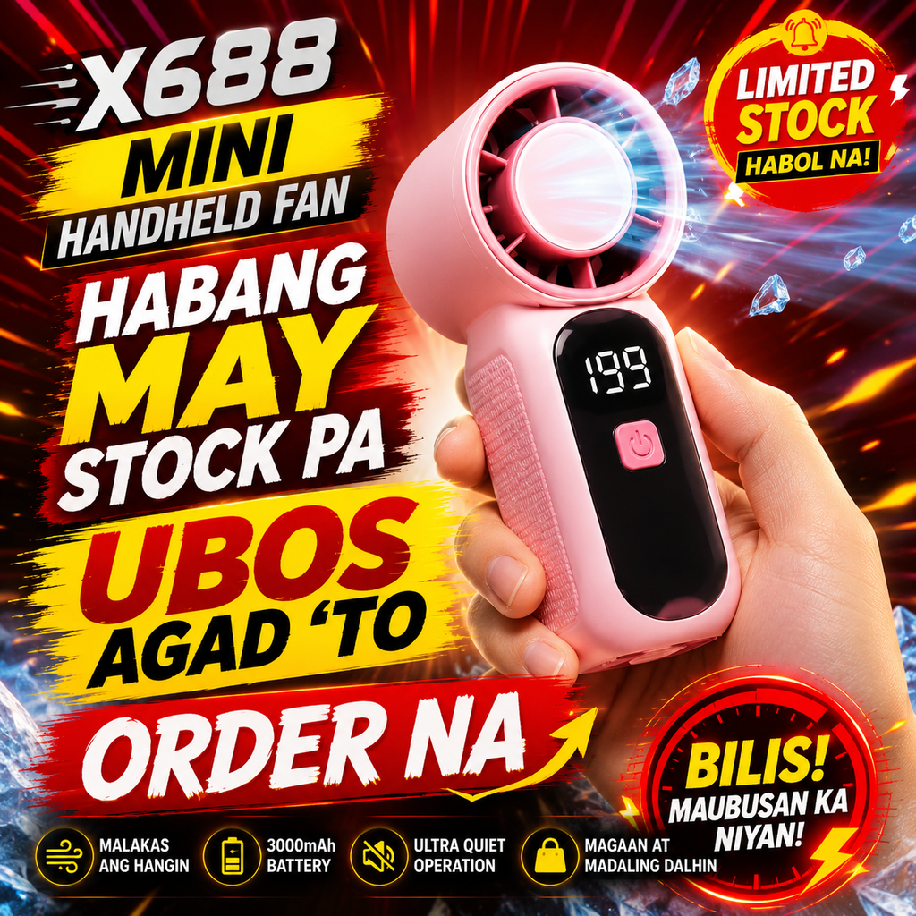 X688 Mini Handheld Fan
