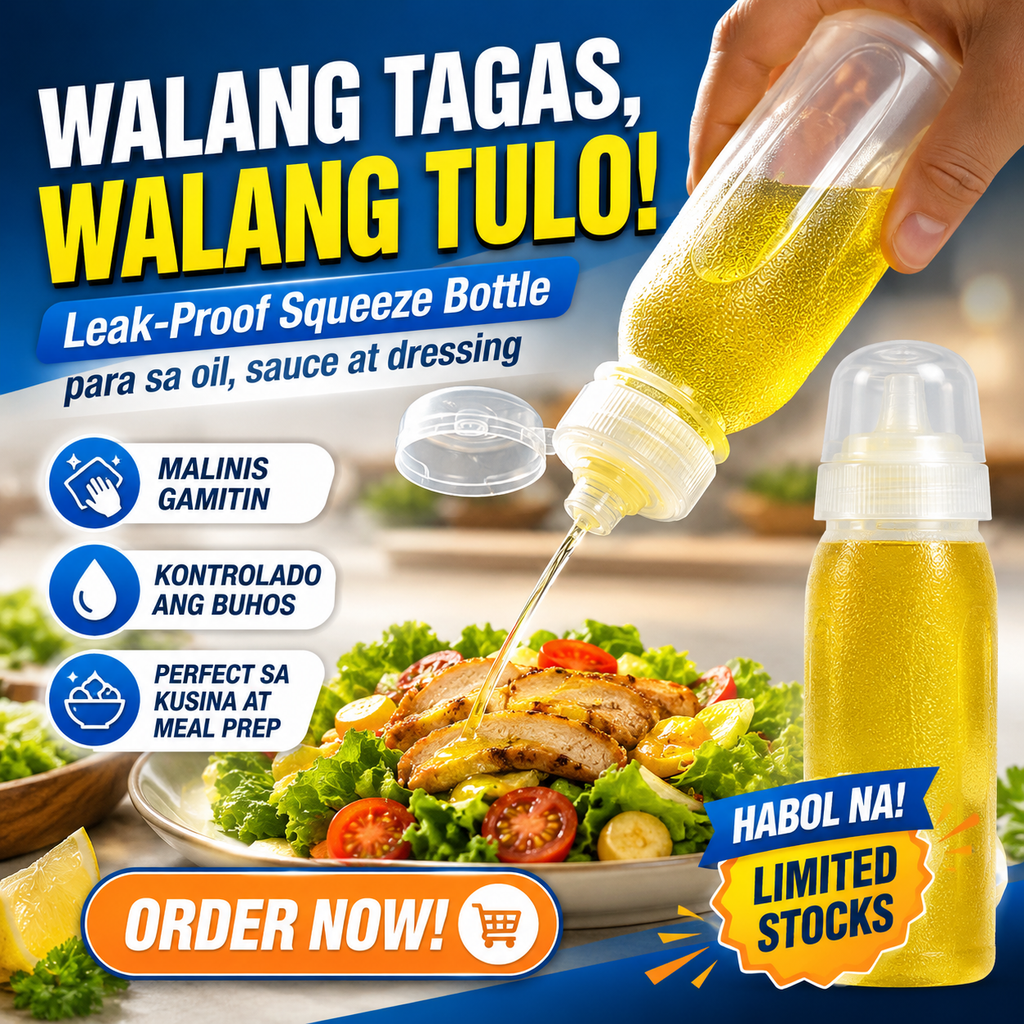 Leak Proof Condiments Squeeze Bottle