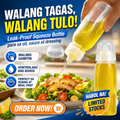 Leak Proof Condiments Squeeze Bottle