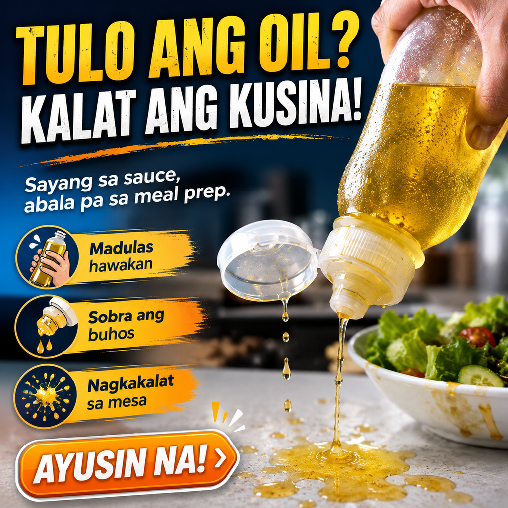 Leak Proof Condiments Squeeze Bottle