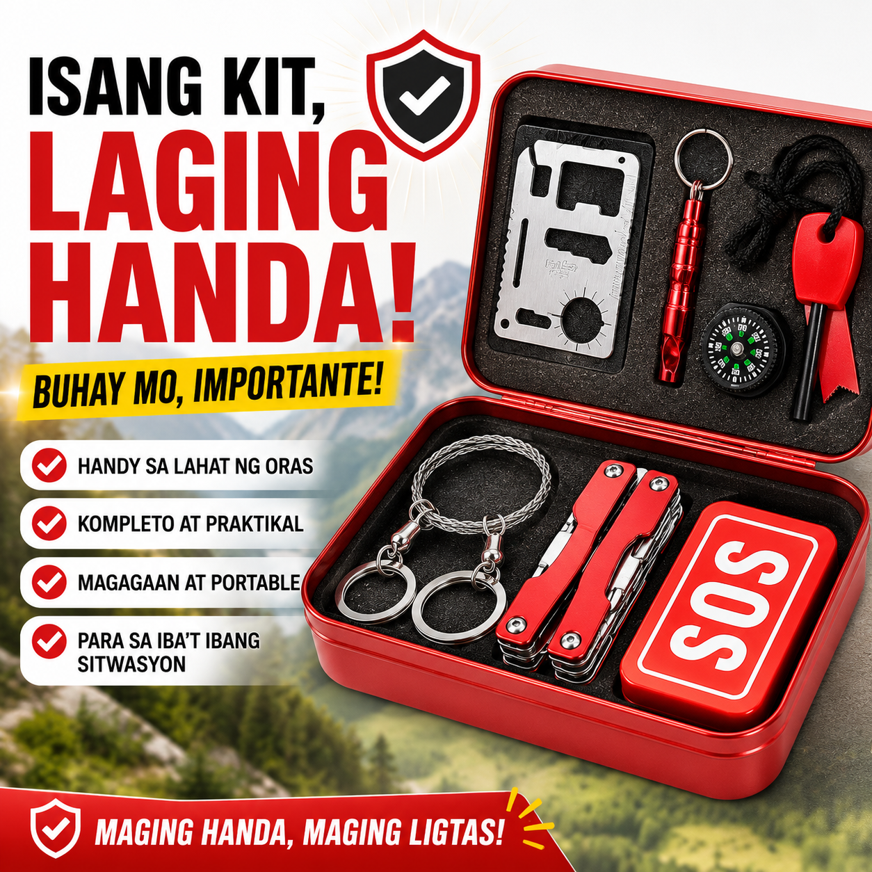 SOS Emergency Survival Kit