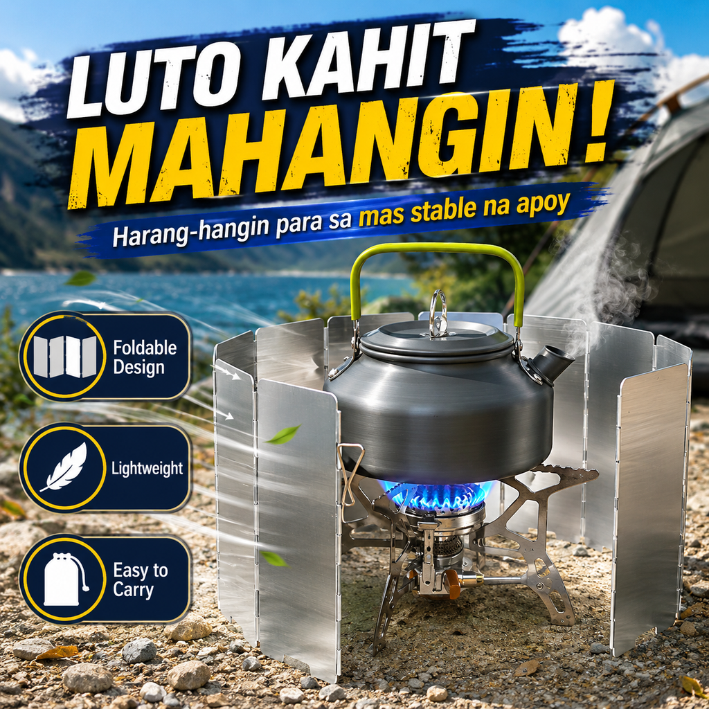 Foldable Aluminum Wind Deflector