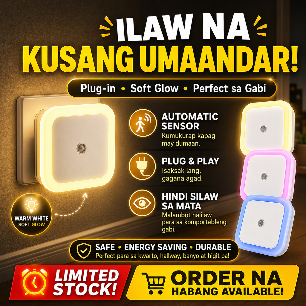 Plug-in LED Induction Night Light