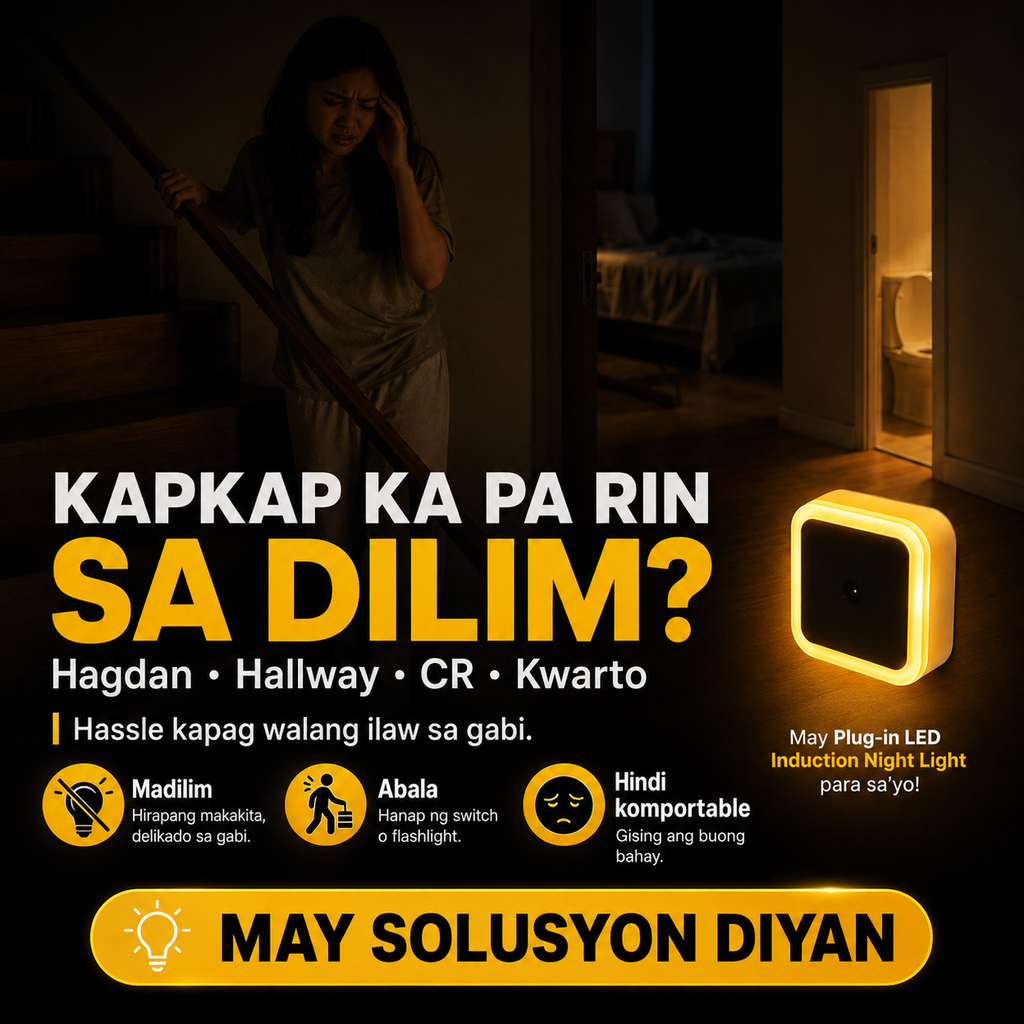 Plug-in LED Induction Night Light