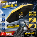 27-Inch UV Blocking Umbrella with Waterproof Cover