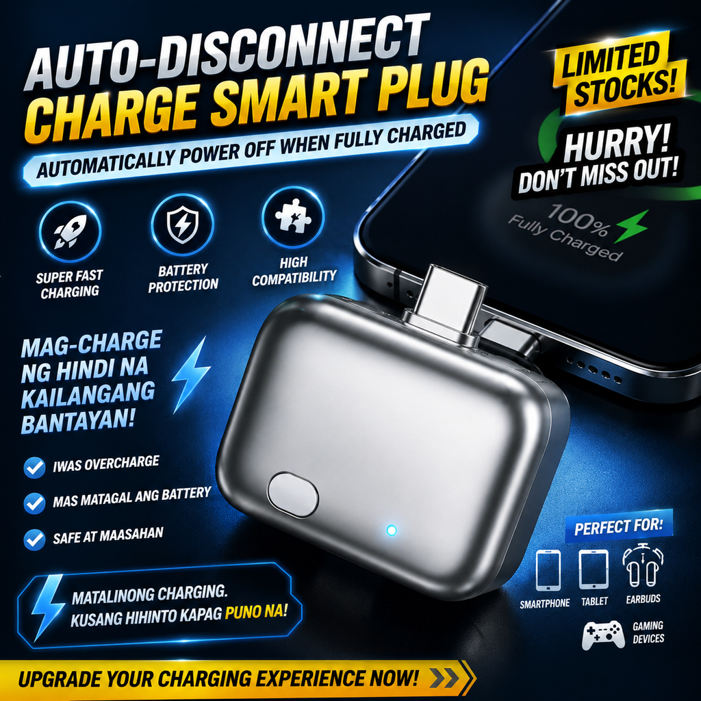 Auto-Disconnect Charge Smart Plug