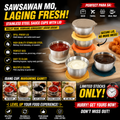Stainless Steel Dipping Sauce Container with Lid
