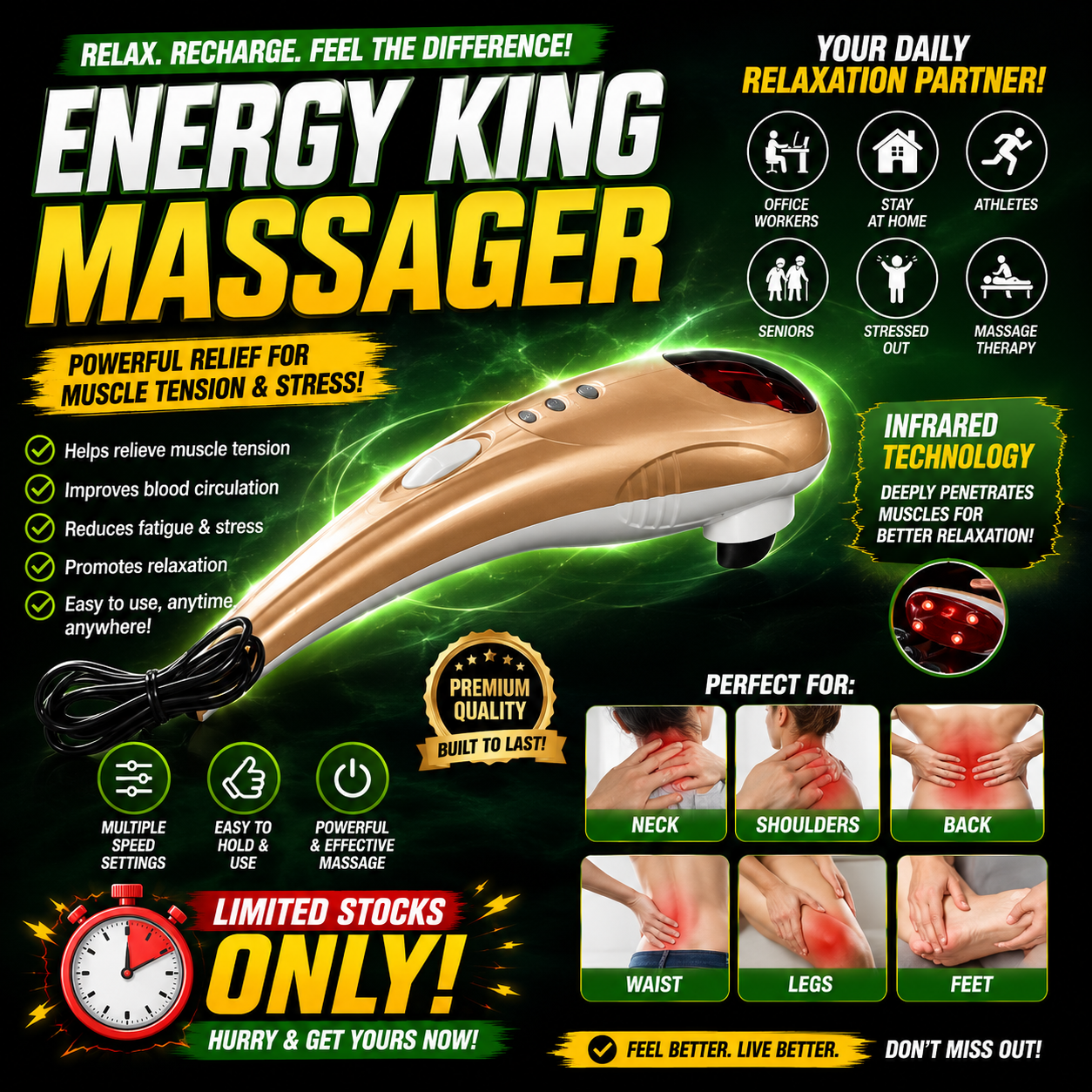 Energy King Massager