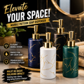 Marble Pattern Soap Dispenser 320ml