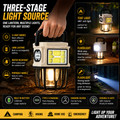 Multifunctional 3 Light Modes Camping Lamp