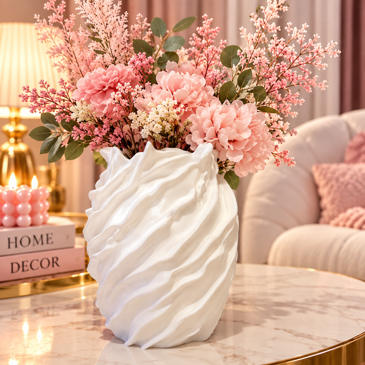 Modern Sculptural Flower Vase