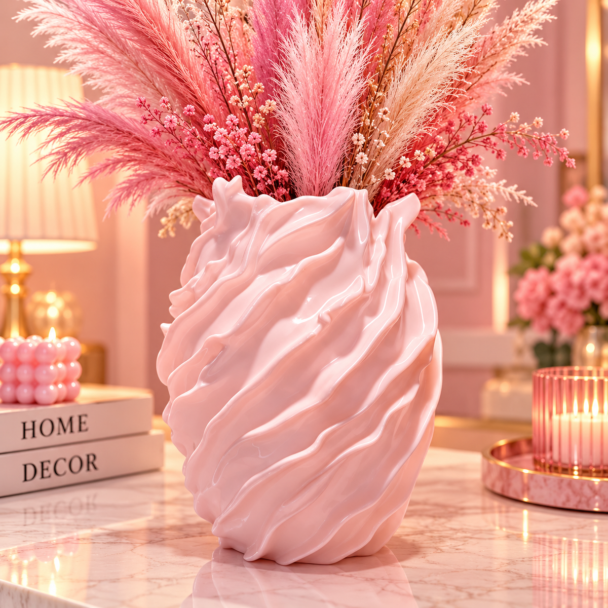 Modern Sculptural Flower Vase